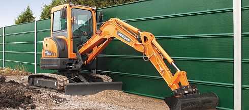 Мини-экскаватор Develon-Doosan DX35Z-7M (CABIN)