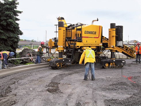 Бетоноукладчик монолитных профилей Gomaco Commander III