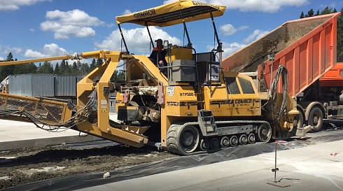 Распределитель и перегружатель бетонной смеси Gomaco RTP-500